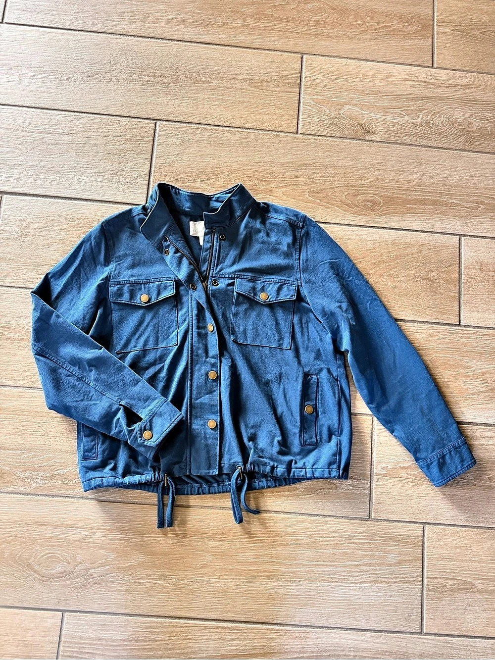Nordstrom Blue Utility Jacket Like New